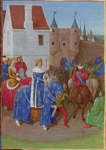 Johannes II Hyvän sisäänkäynti tekijältä Jean Fouquet