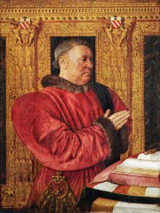 Guillaume Jouvenel des Ursins oli kansleri Kaarle VII:n ja Ludvig XI:n aikana.... tekijältä Jean Fouquet
