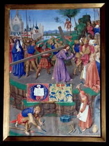 Portage de croix Miniatyyri otettu Jean Fouquet