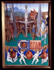 Pyhän Pietarin marttyyrikuolema Pienoiskuva Jean Fouquet