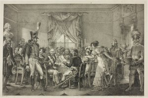 Napoleon Firenzen suurherttuan palatsissa, levy kolmetoista julkaisusta Napoleonin poliittinen ja sotilaallinen elämä