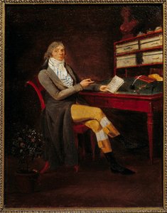 Muotokuva ranskalaisesta poliitikosta Charles Maurice de Talleyrand Perigord (1754 - 1838). Maalaus Jean Francois de Garneray (1755-1837). tekijältä Jean Francois Garneray