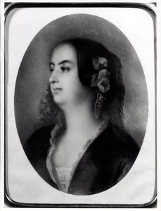 Madame Hanska (1801-82), kaiverrus Emile Lassalle (1813-71) (litografia)