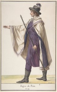 Rauhantuomari, n. 1798-99. tekijältä Jean Francois Leonor Merimee