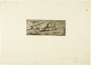 Lammas laiduntamassa tekijältä Jean Francois Millet