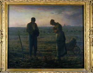 Jean Francois Milletin (1814-1875) Angelus (1857-59) tekijältä Jean Francois Millet