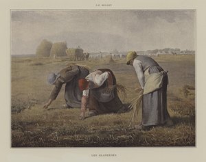 Gleaners tekijältä Jean Francois Millet
