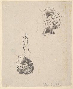 Todiste luonnoslohkosta, 1834-75. tekijältä Jean Francois Millet