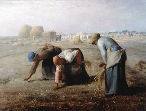 The Gleaners, 1857 tekijältä Jean Francois Millet