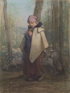 Neulova paimentar tekijältä Jean Francois Millet