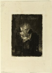 Vigilia tekijältä Jean Francois Millet