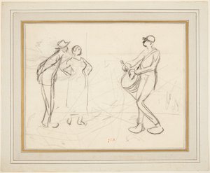 Kolme hahmoa tekijältä Jean-Francois Millet