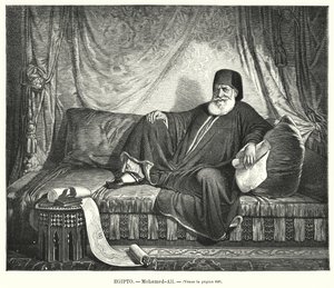 Muhammad Ali, Egyptin ottomaanien varakuningas (litho)