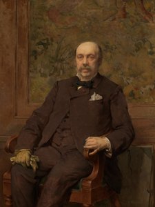 Autorretrato (óleo sobre tela) finlandês tekijältä Jean Francois Portaels