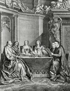 omantunnon neuvosto tekijältä Jean François de Troy