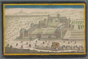 Näkymä Château de Vincennesille tekijältä Jean François Daumont