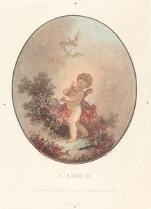 rakkaus tekijältä Jean François Janinet after Jean Honoré Fragonard