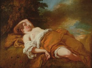 Sleeping Harvester tekijältä Jean François de Troy
