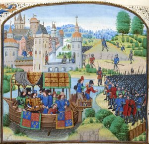 Jean Froissart, Chronicles, 154v, 12148 btv1b8438605hf336, crop