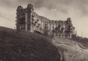 Hotel Rigi Kulm (valkoinen kuva) tekijältä Jean Gaberell