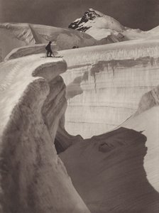 Sveitsi: Jungfrau, Glacier Labyrinth, Rottalhorn taustalla (m/w kuva) tekijältä Jean Gaberell