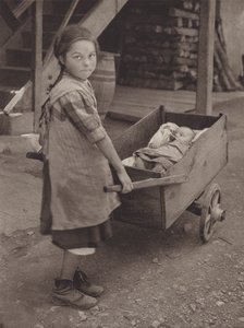 Sveitsi: Yksinkertainen elämä, primitiivinen perambulaattori (m/v kuva) tekijältä Jean Gaberell