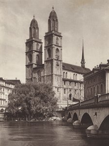 Sveitsi: Zürich, katedraali (m/v kuva)