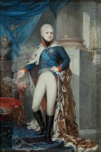 Keisari Aleksanteri I:n muotokuva 1777-1825, 1800-luvun alku tekijältä Jean Gerin