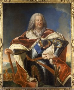 Stanislas Leszczynskin muotokuva (Leszczinski tekijältä Jean Girardet
