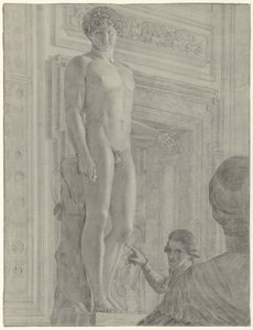 Antinous-Albanian patsas Capitoline-museossa Roomassa