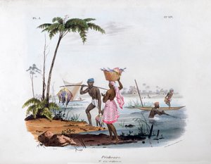 Kalastaja, 1828 tekijältä Jean Henri Marlet