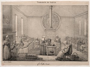 Kohtauksia Pariisista: Foundlingin sairaala tekijältä Jean Henri Marlet