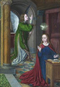 Ilmestys, 1490-1495 tekijältä Jean Hey
