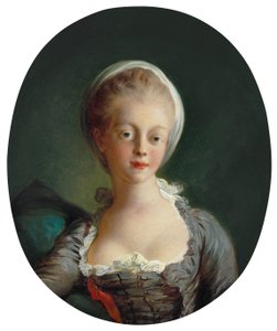 Fragonard - Nuoren naisen muotokuva, n. 1770 - 1772 tekijältä Jean Honore Fragonard