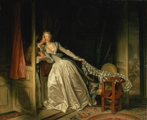 Varastettu suudelma tekijältä Jean Honore Fragonard