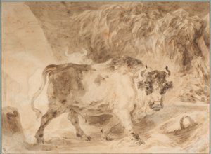Rooman Campagnan härkä tekijältä Jean Honore Fragonard