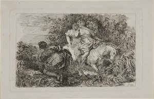 Cloelia ja hänen seuralaisensa tekijältä Jean Honore Fragonard