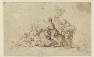 Jupiter sieppasi Euroopan härän varjossa tekijältä Jean Honore Fragonard