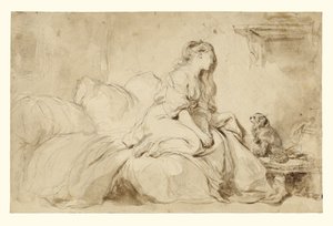 Oi! Jospa hän olisi yhtä uskollinen minulle... tekijältä Jean Honore Fragonard