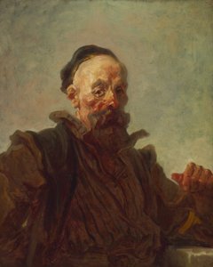 Espanjalaispukuisen miehen muotokuva, 1768-70 tekijältä Jean Honore Fragonard