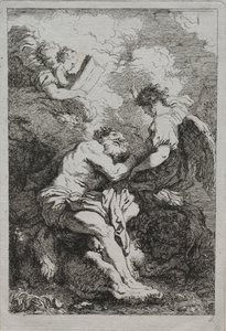 Pyhä Jerome tekijältä Jean Honore Fragonard