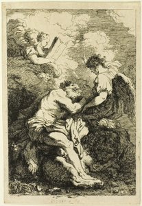 Saint Jerome tekijältä Jean Honore Fragonard