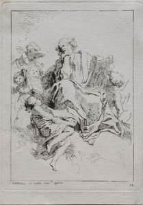 Pyhä Luke tekijältä Jean Honore Fragonard