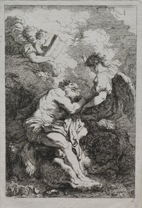 Pyhä Hieronymus. tekijältä Jean Honore Fragonard