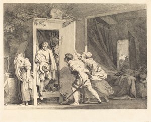 Armoire tekijältä Jean Honore Fragonard