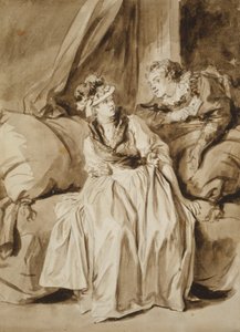 Kirje tai espanjalainen keskustelu tekijältä Jean Honore Fragonard