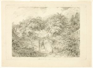 Pikku Puisto tekijältä Jean Honore Fragonard