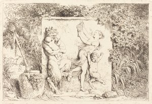 Satyyrien tanssi tekijältä Jean Honore Fragonard