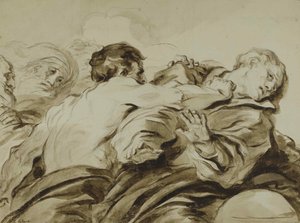 Hyökkäys, 1770. tekijältä Jean Honore Fragonard