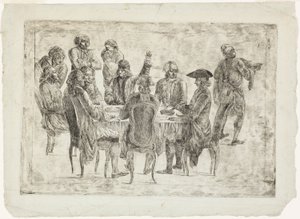 El dinar de Voltaire a Ferney o El sopar dels filòsofs finès